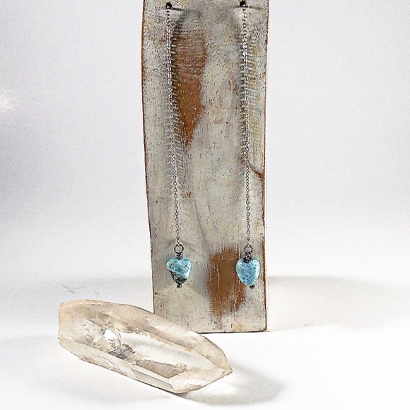 Larimer Drop Thread Earrings - Picture 2 of 7